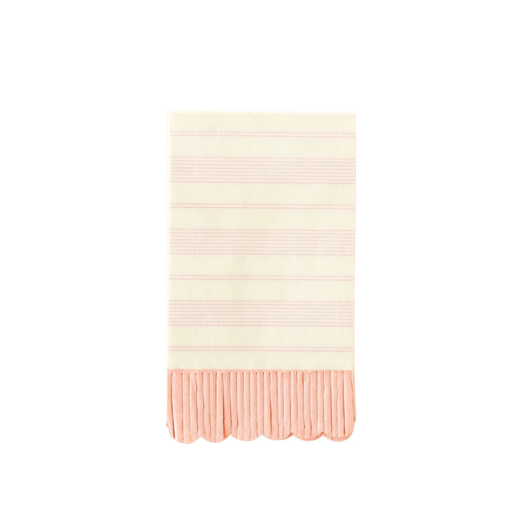 Pink & White Striped Napkins - Stesha Party