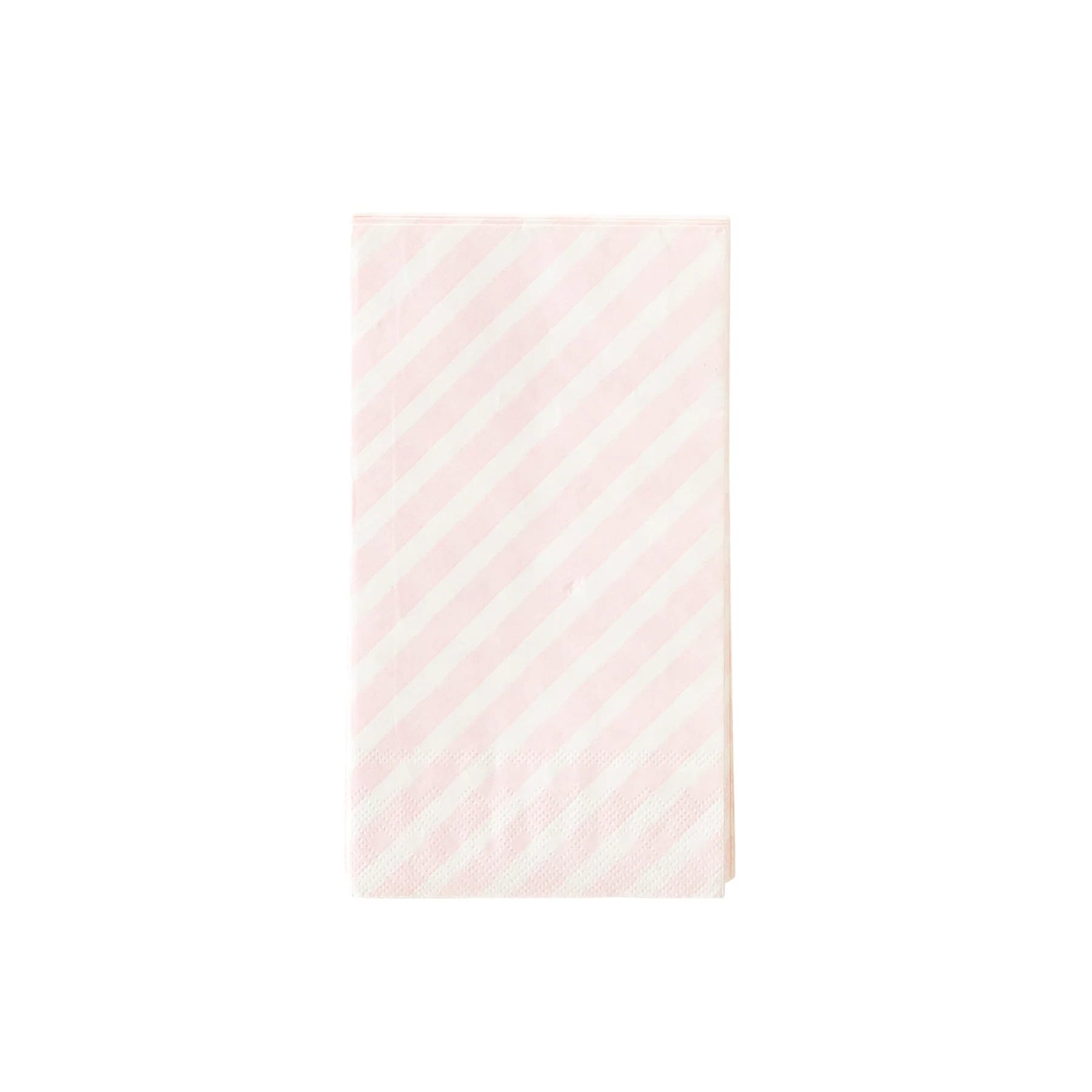 Pink & White Striped Napkins - Stesha Party