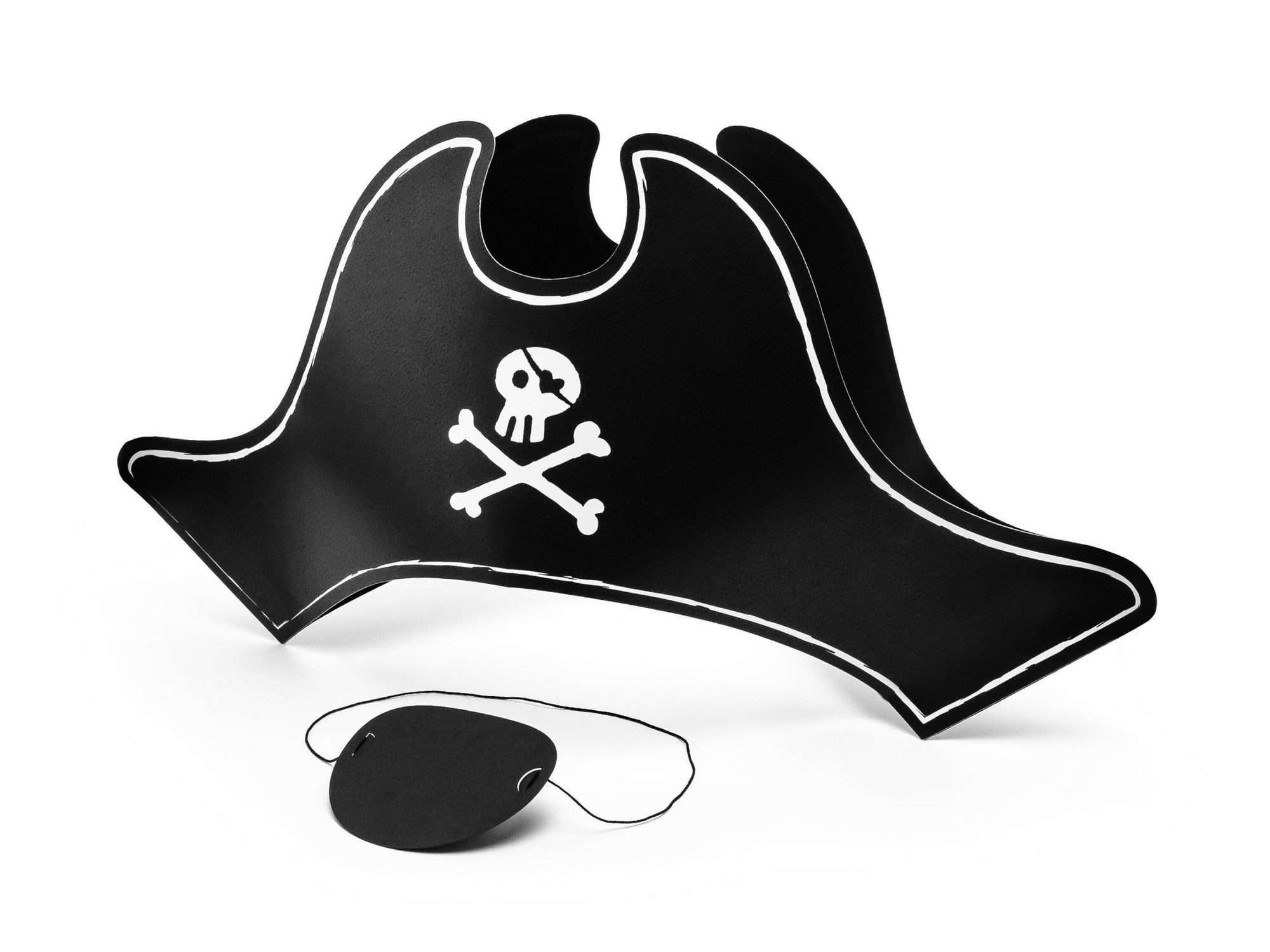 Pirate Hat & Eye Patch - Stesha Party
