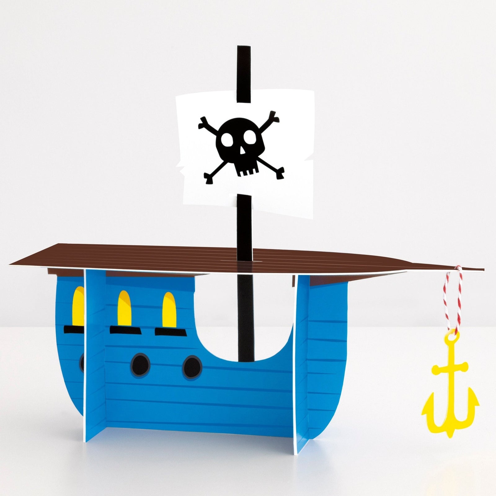 Pirate Ship Centerpiece - Stesha Party