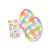 Plaid Easter Egg Plates & Napkin Set - Stesha Party