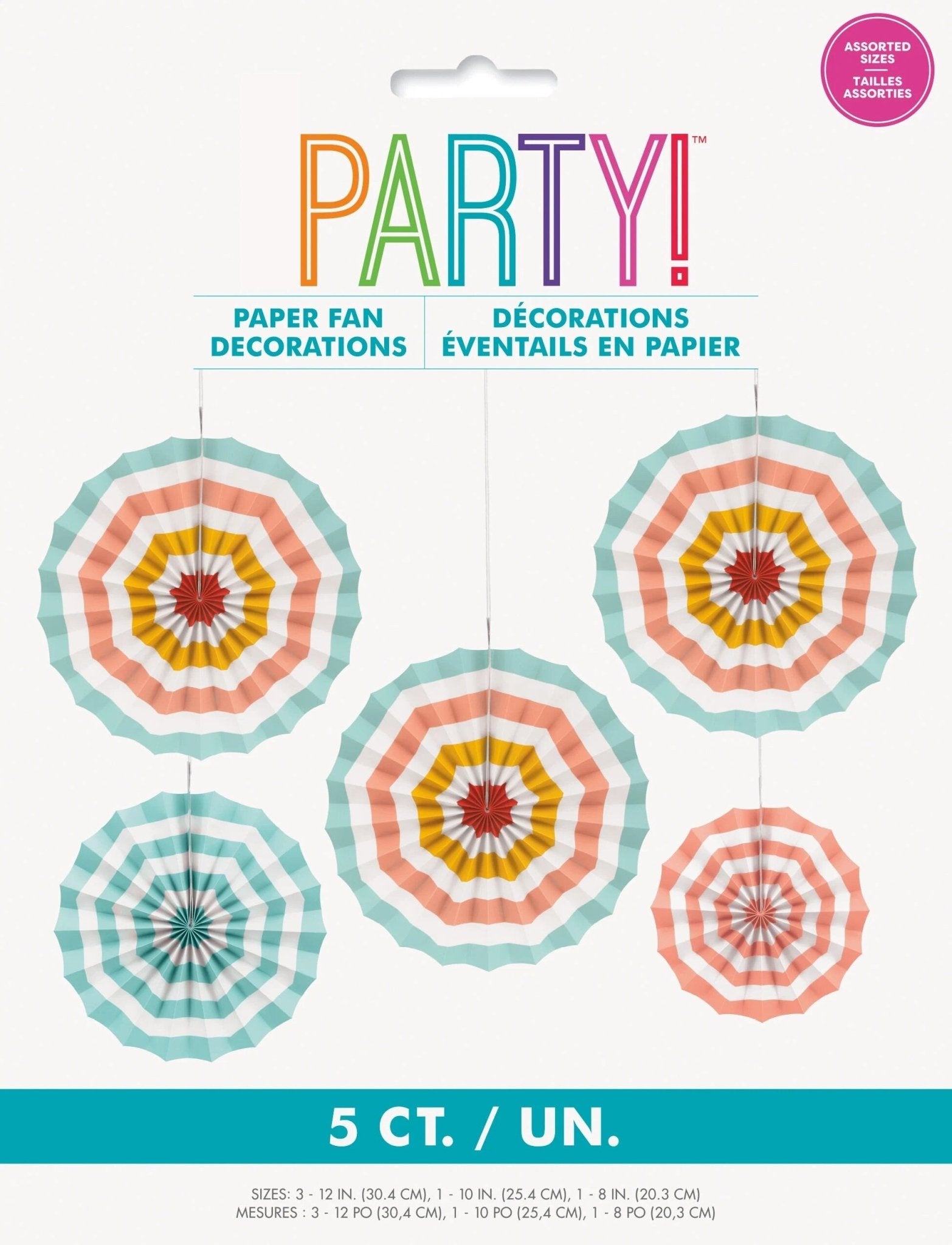 Poolside Party Fans - Stesha Party