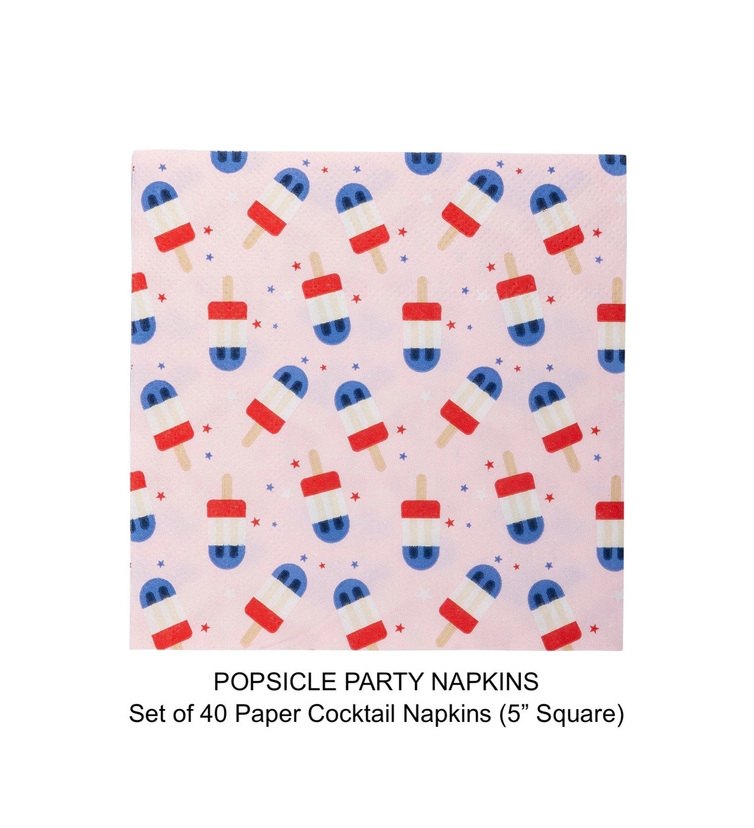 Popsicle Napkins 40ct - Stesha Party