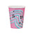Popstar Party Cups 8ct - Stesha Party