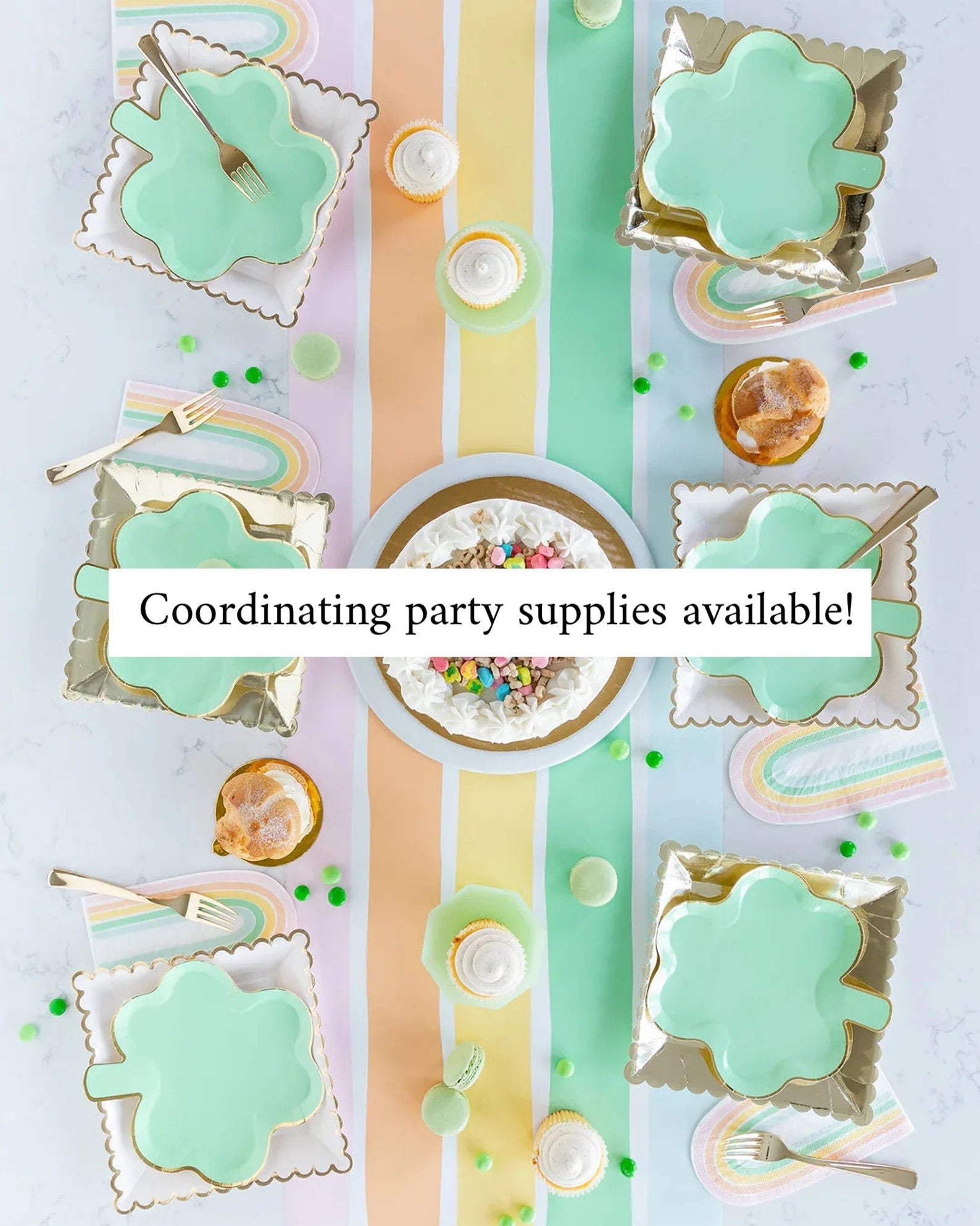 Pot of Gold Party Plates - Stesha Party