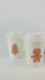 Gingerbread Cookie Party Cups - Christmas Drink Cups, Gingerbread Party Supplies, Office Holiday Party Decorations, Holiday Party Paper Cups