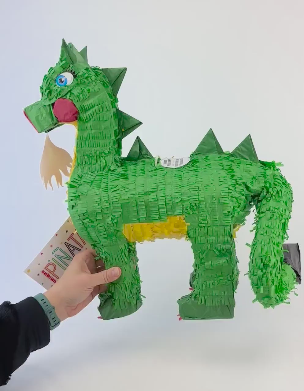 Dragon Party Piñata - Knight Birthday Pinata, Dragon Party Decorations, Royal Prince Party, Kids Birthday Games, Medieval Party Supplies
