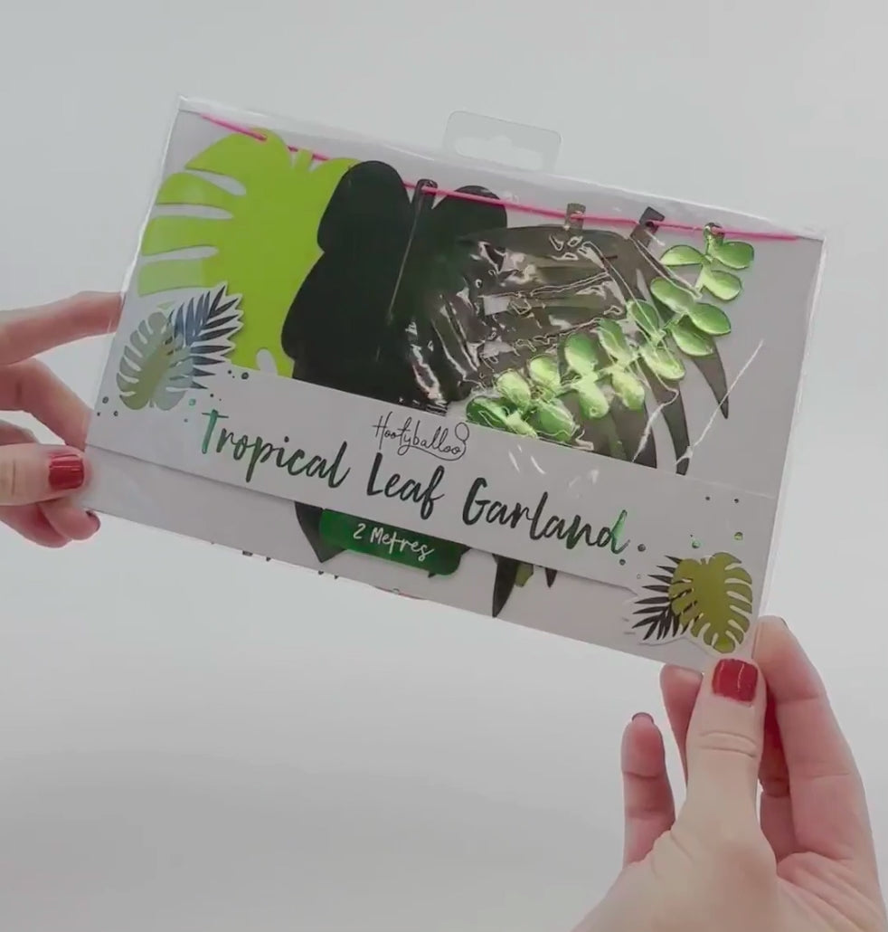 Tropical Leaf Party Garland