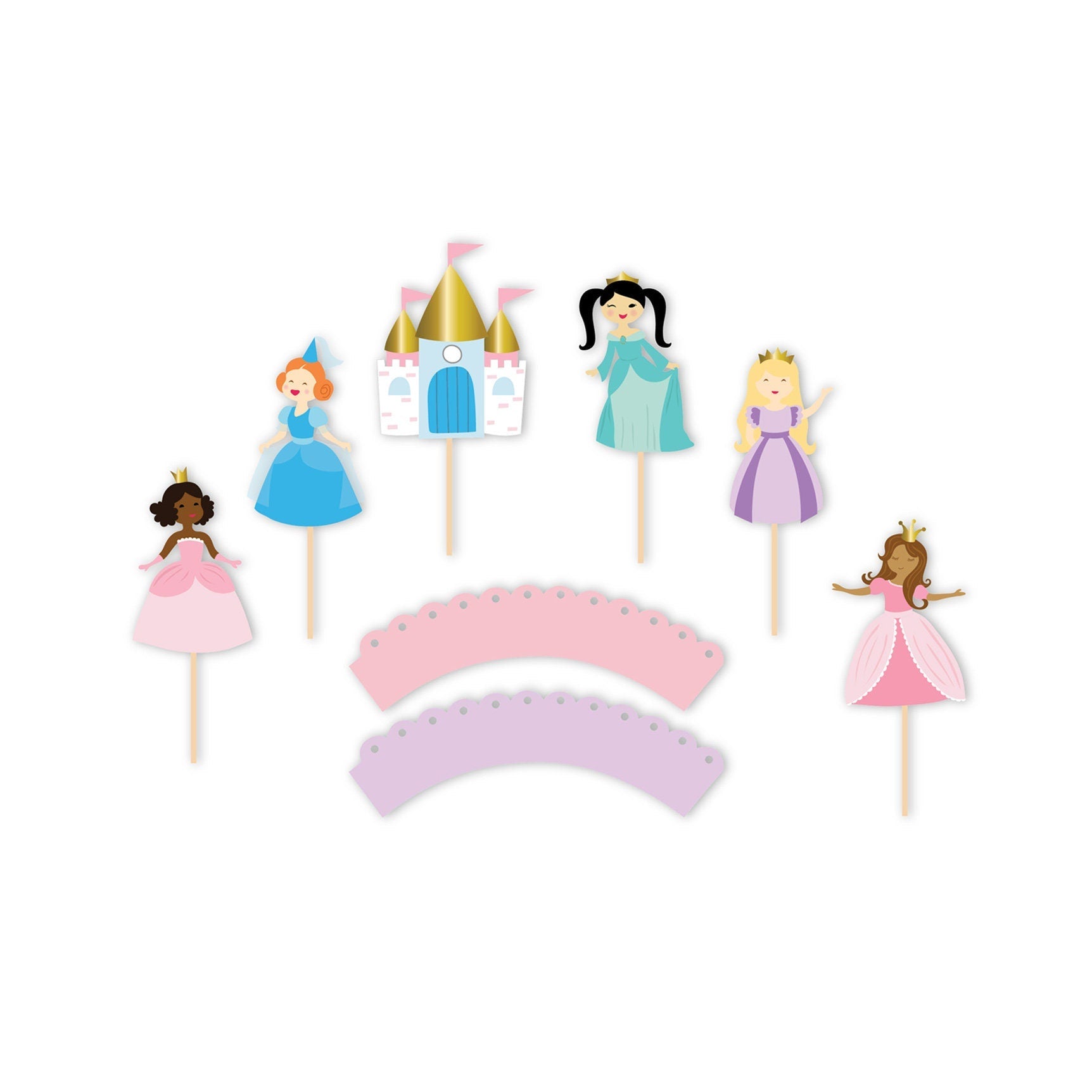 Princess Cupcake Decorating Kit - Stesha Party