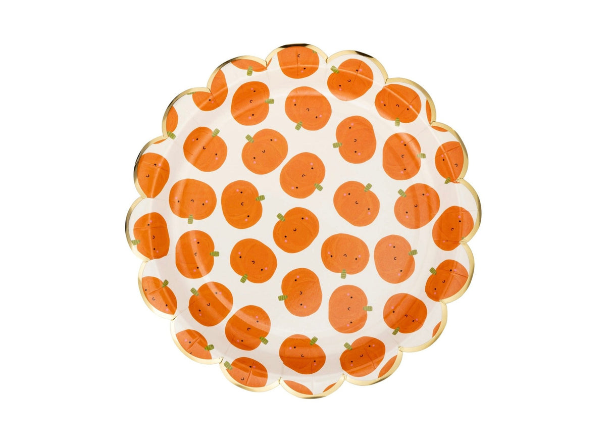 Pumpkin Party Plates - Stesha Party