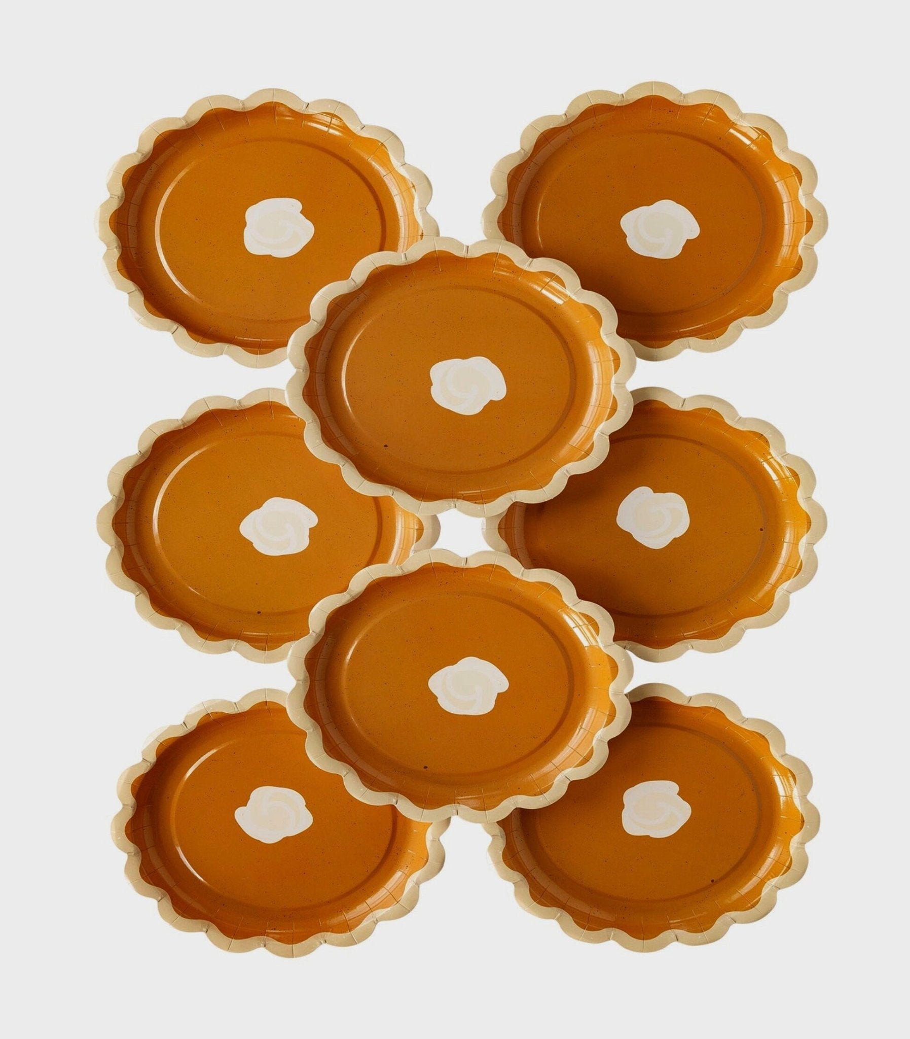 Pumpkin Pie Plates - Stesha Party