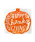 Pumpkin Thanksgiving Plates - Stesha Party