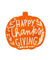 Pumpkin Thanksgiving Plates - Stesha Party