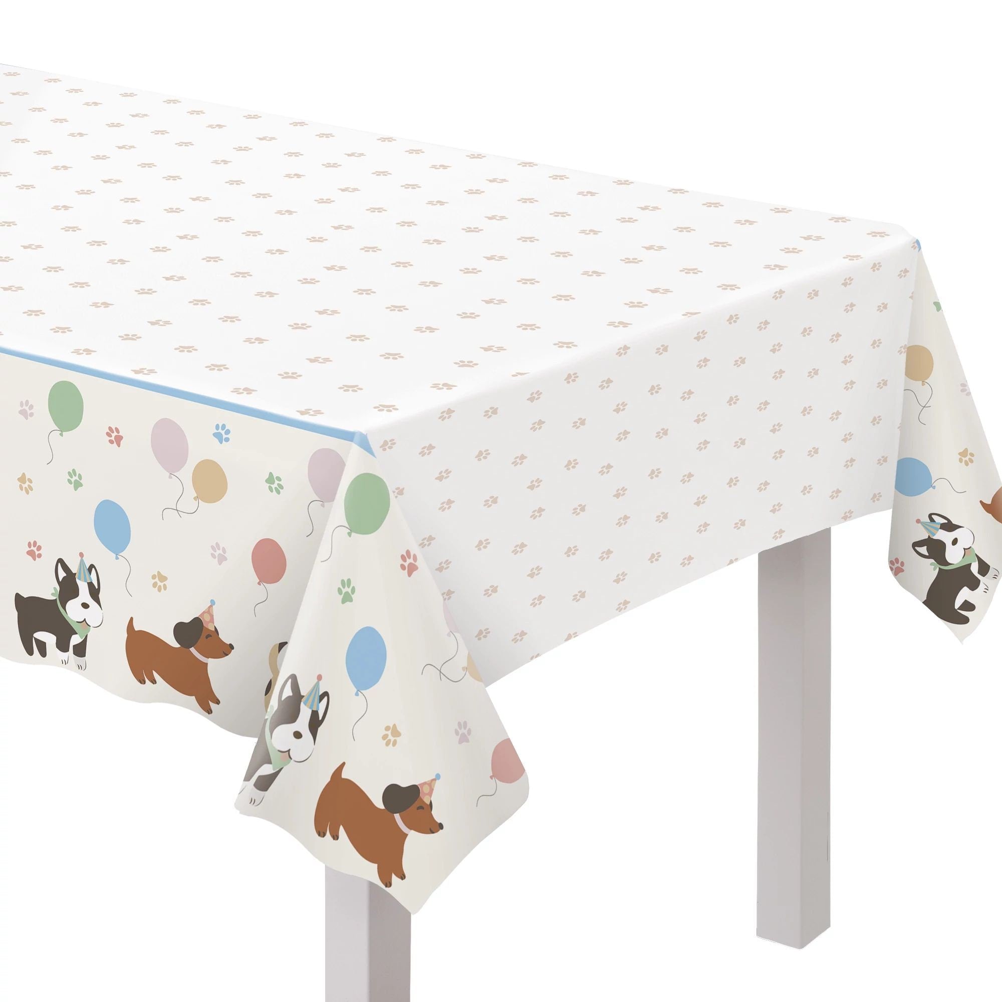 Puppy Party Tablecloth - Stesha Party