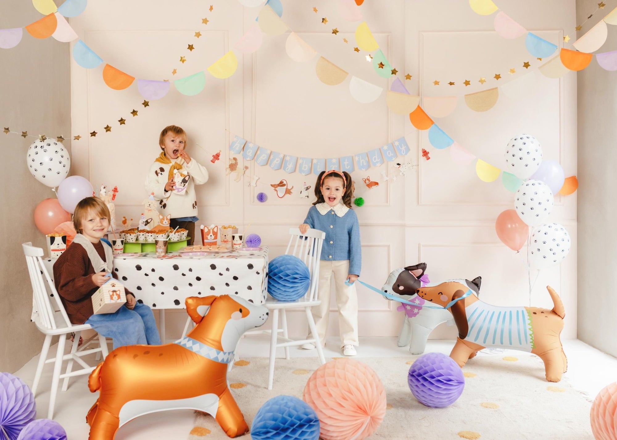 Puppy Treat Party Boxes 6ct - Stesha Party