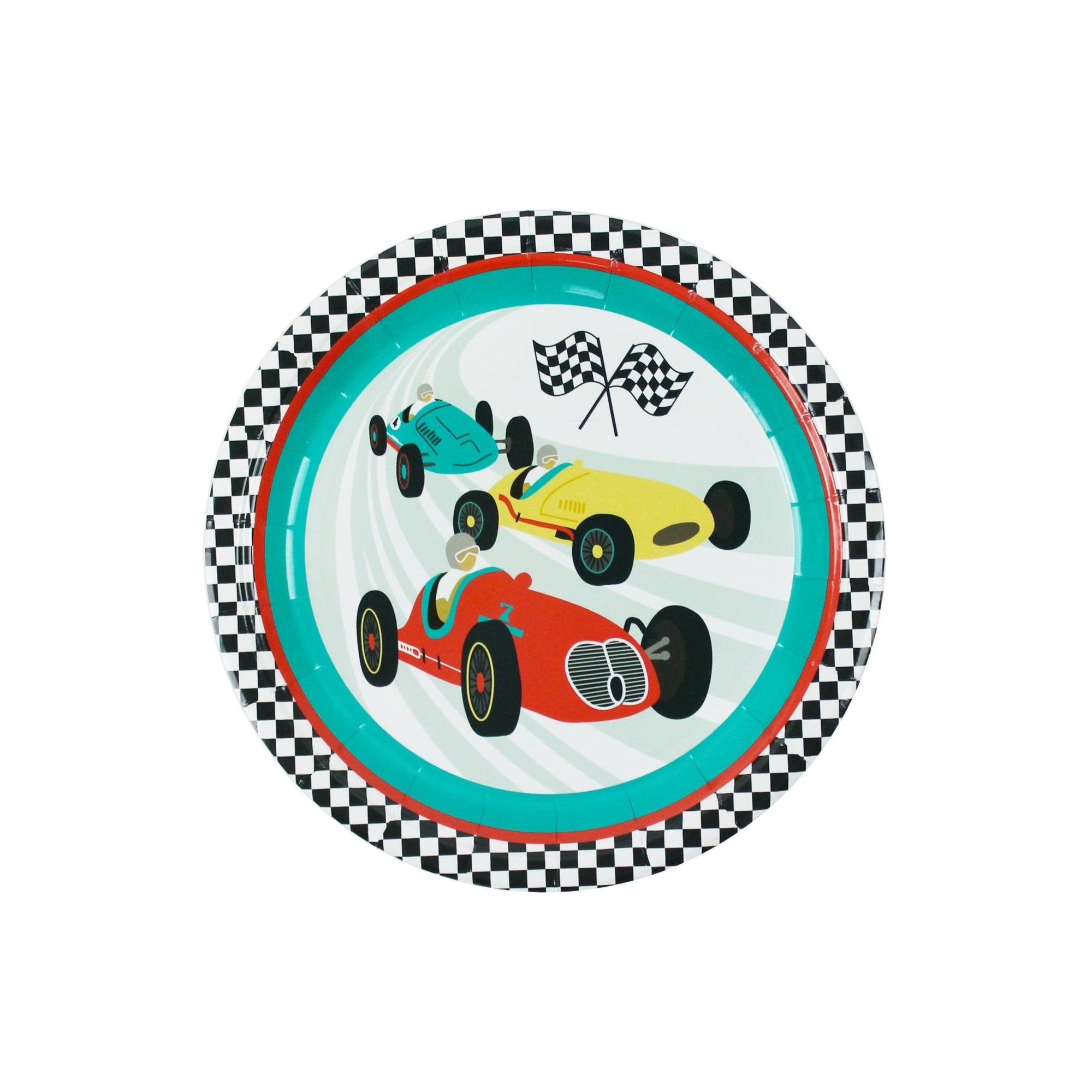 Race Car Party Plates - Stesha Party