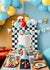 Racing Balloon Cake Topper - Stesha Party