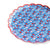 Red, Blue & Pink Strawberry Paper Lunch Plates 20ct - Stesha Party