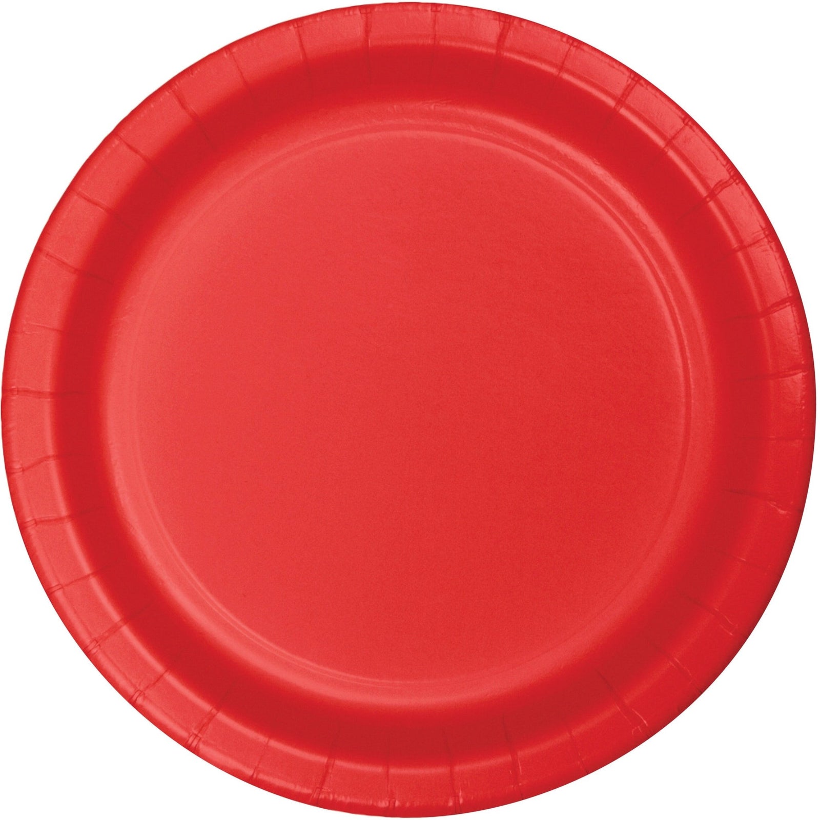 Red Dessert Plates 24ct - Stesha Party