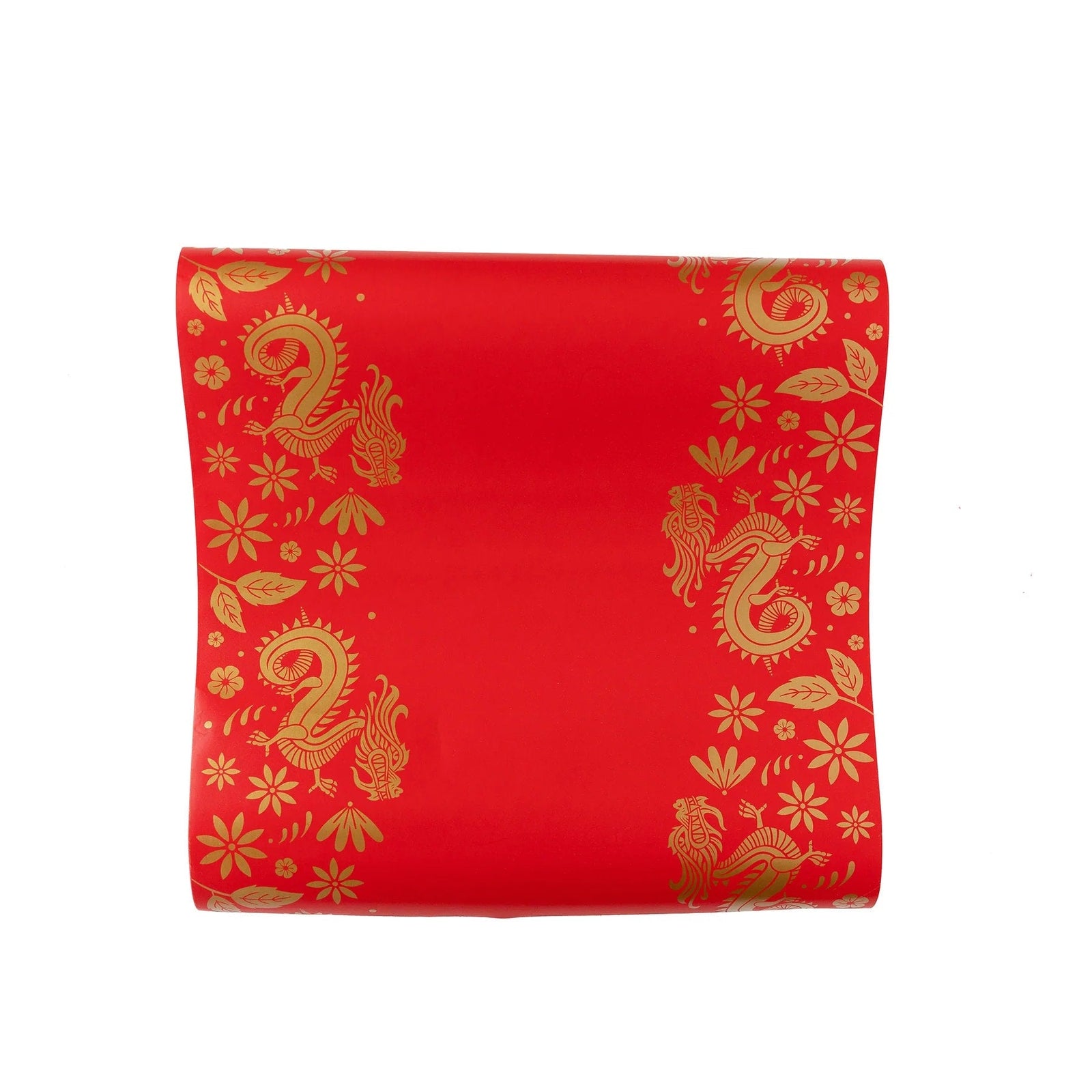 Red & Gold Chinese Table Runner - Stesha Party