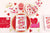 Red & Gold Party Cups - Stesha Party