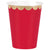 Red & Gold Party Cups - Stesha Party