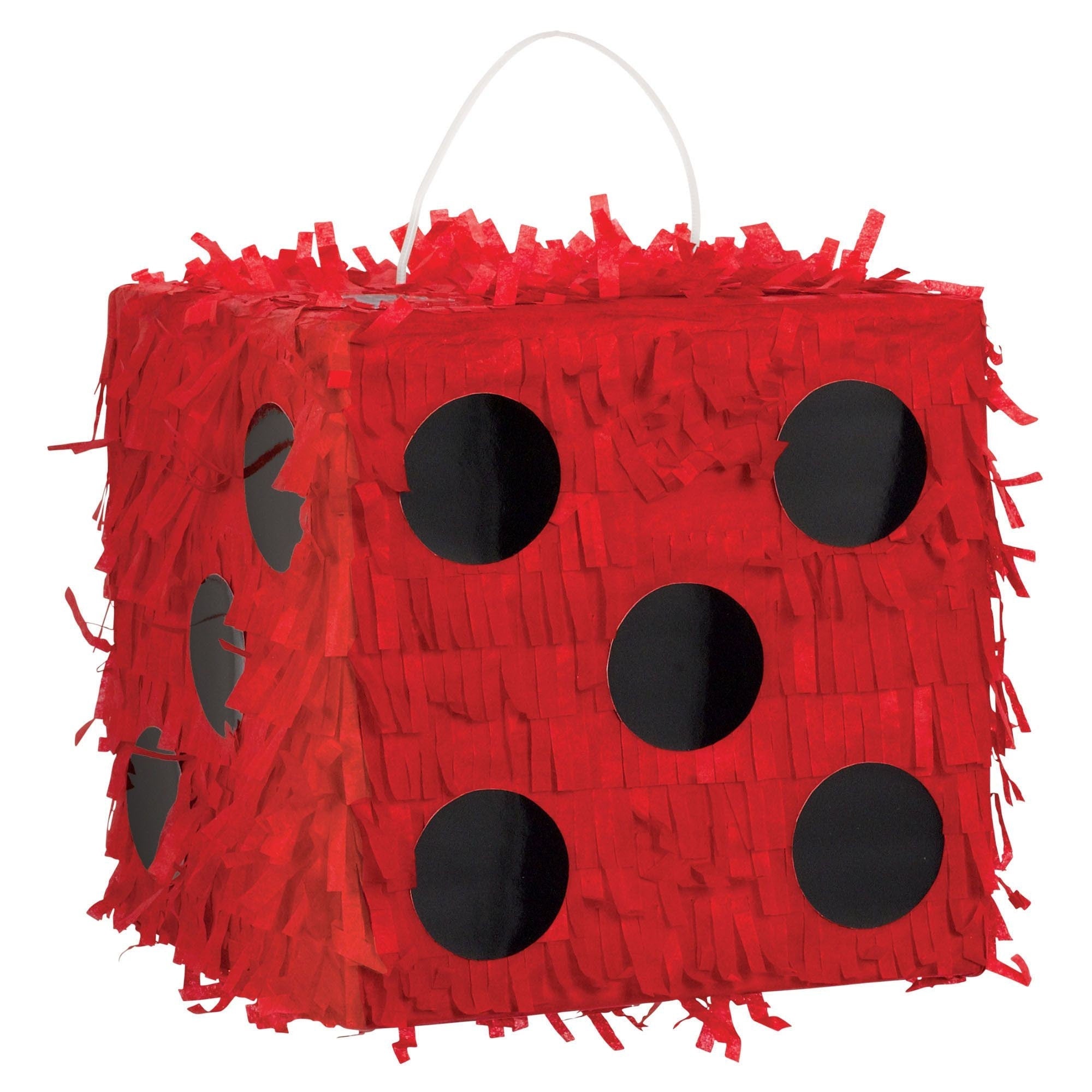 Red Mini Dice Piñata - Stesha Party