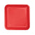 Red Paper Cake Plates Square 18ct - Stesha Party