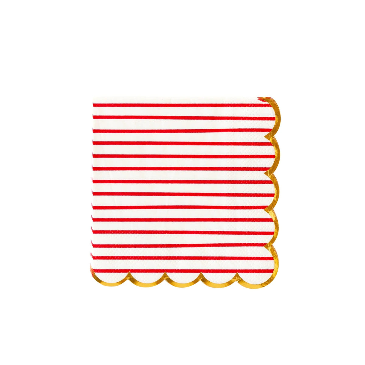 Red &amp; White Striped Napkins - Stesha Party