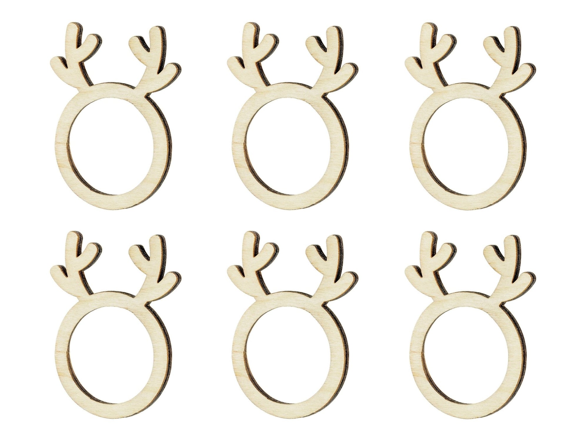 Reindeer Napkin Rings - Stesha Party