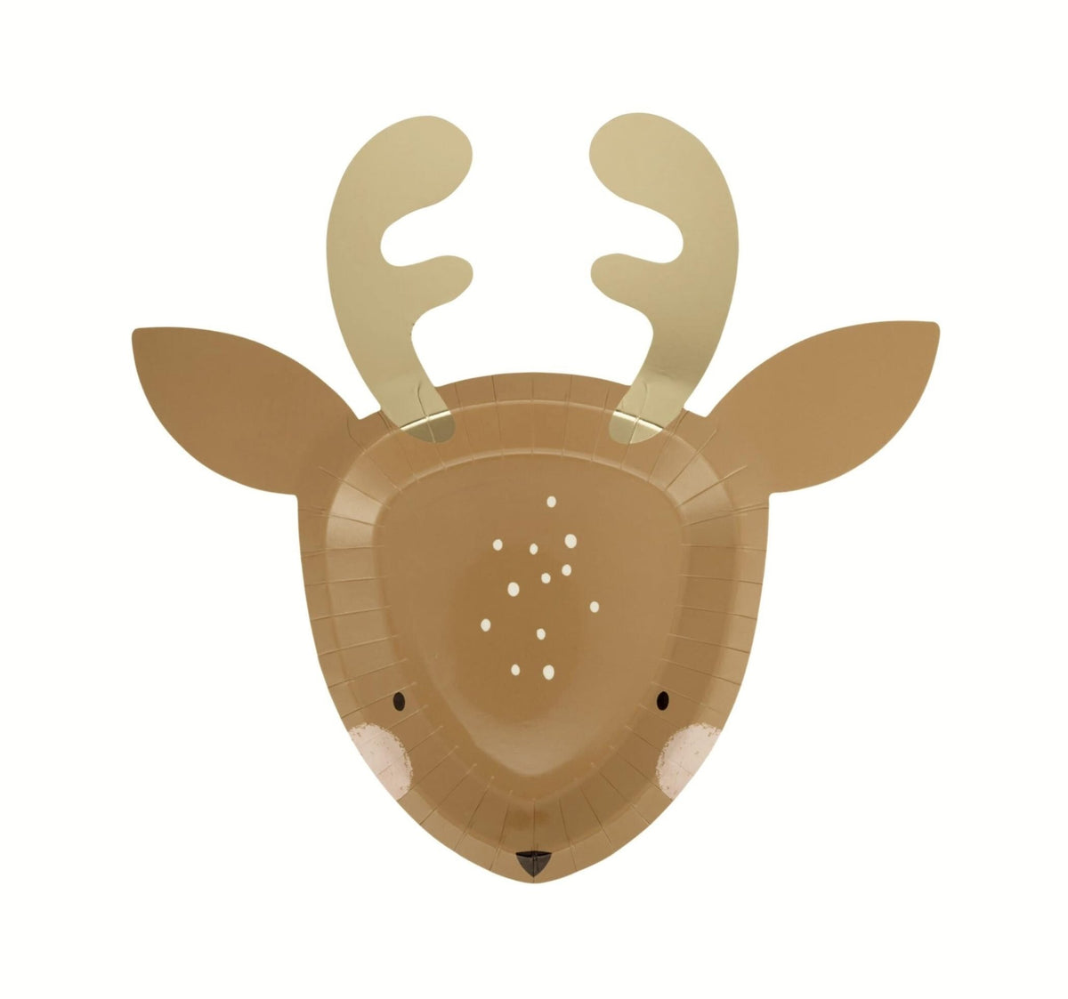 Reindeer Shaped Plates - Stesha Party