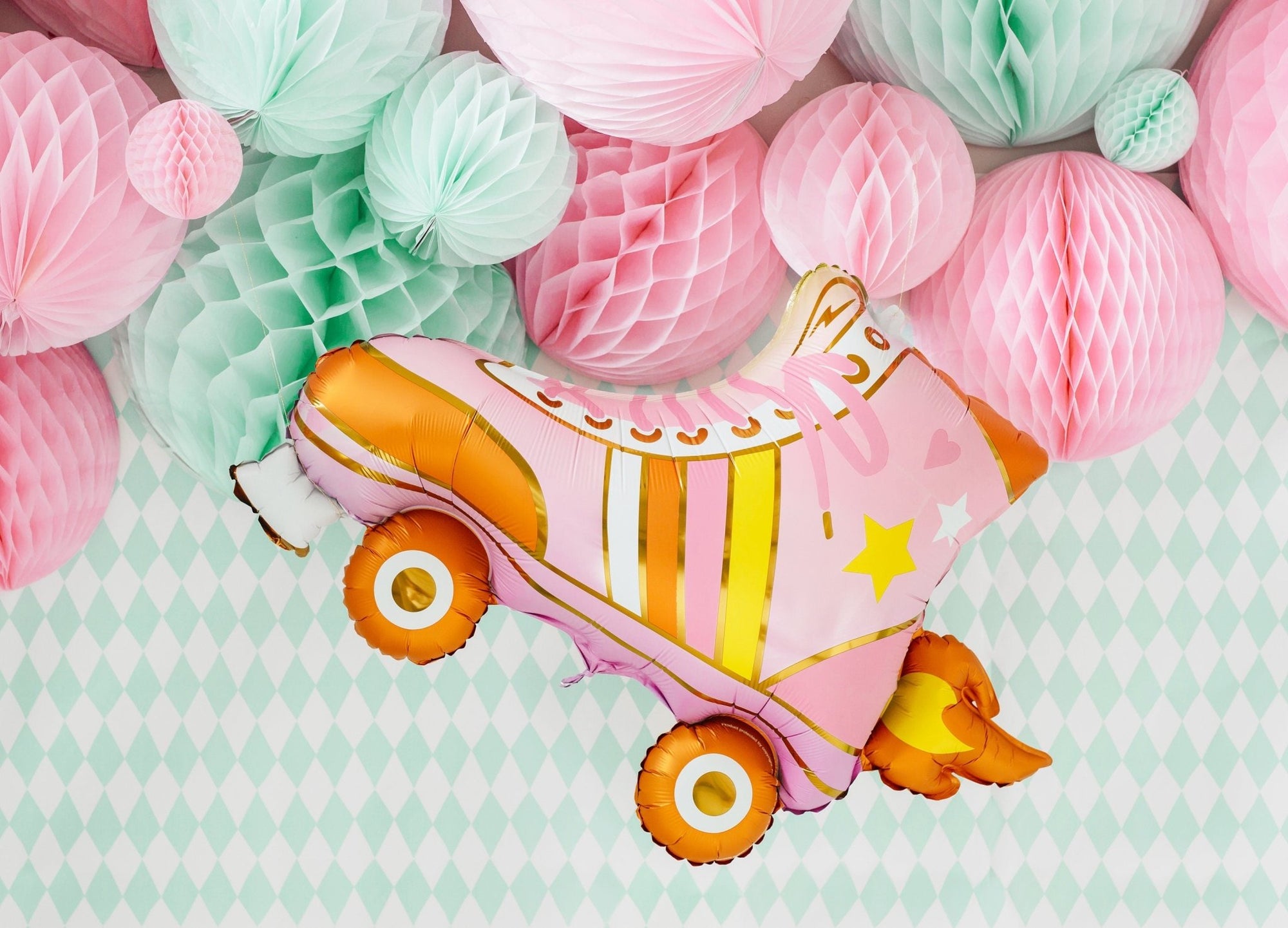 Retro Roller Skate Balloon - Stesha Party