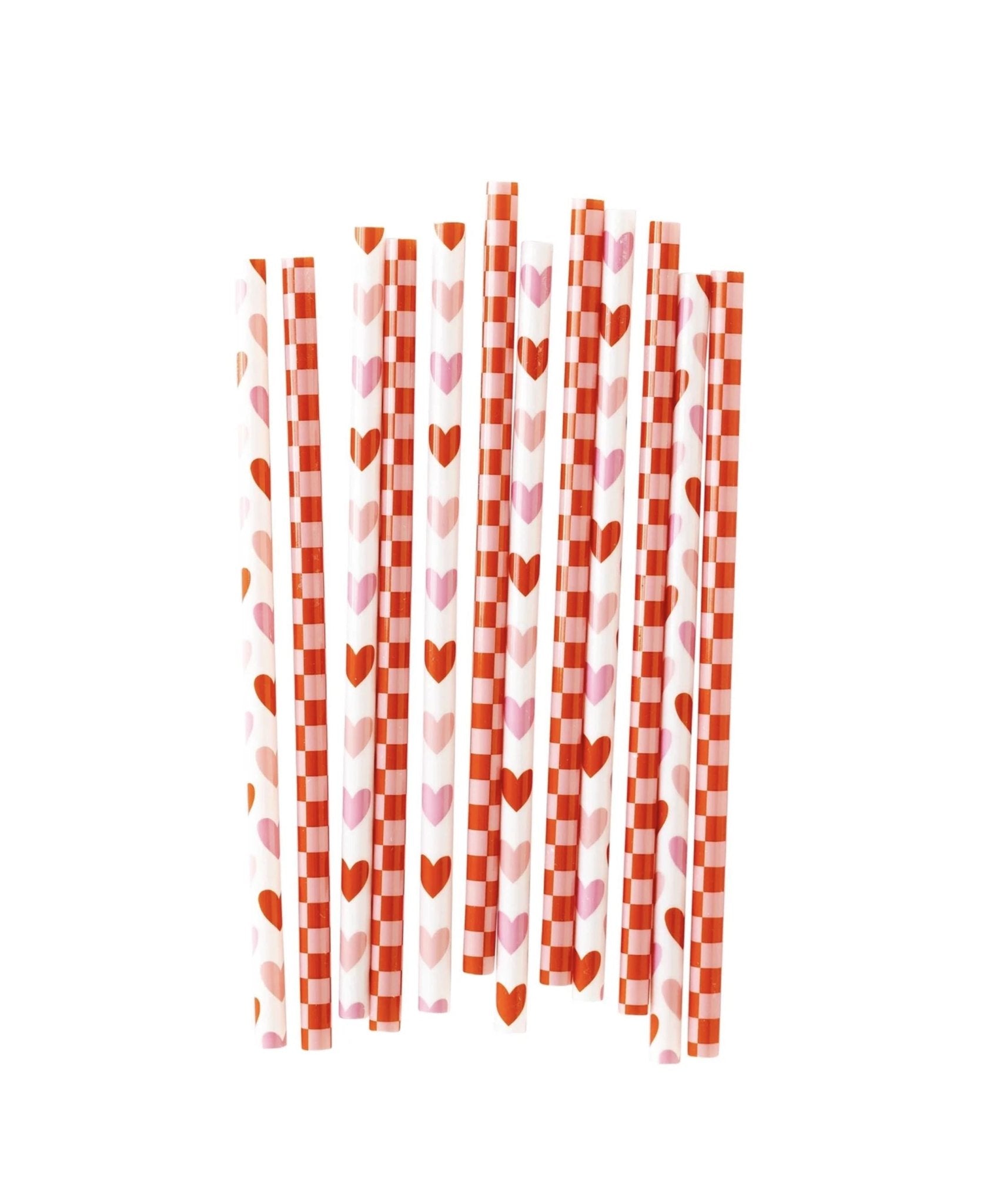 Reusable Heart Straws - Stesha Party