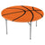 Round Basketball Fitted Table Cover - Stesha Party