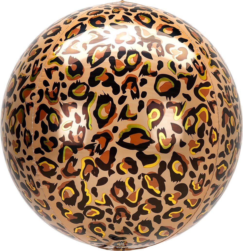 Round Leopard Print Balloon - Stesha Party