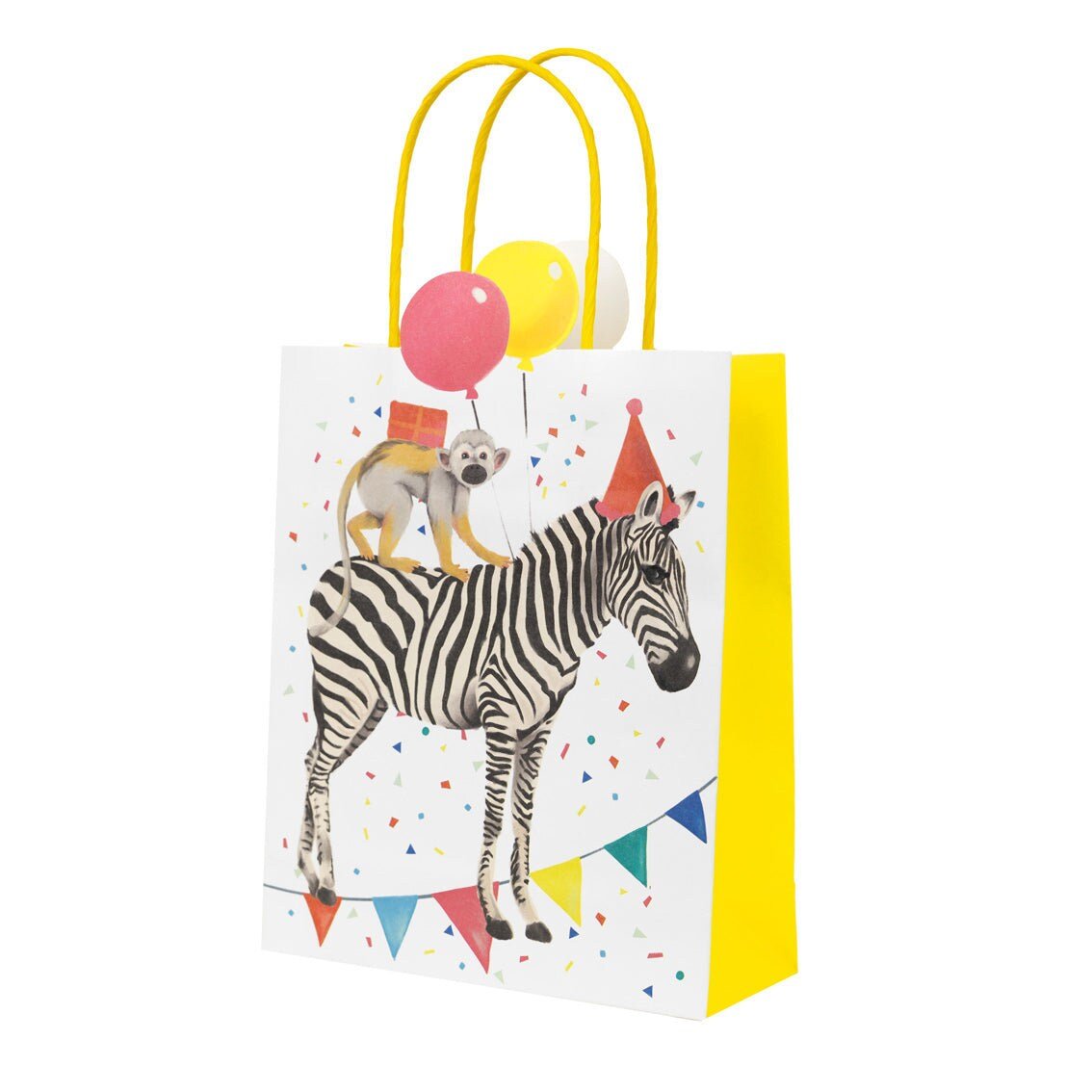 Safari Animal Paper Gift Bags 8ct - Stesha Party