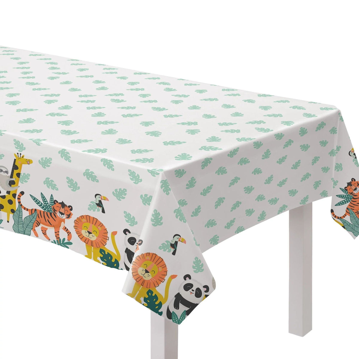 Safari Animal Print Party Tablecloth - Stesha Party