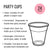 Safari Party Cups 24ct - Stesha Party