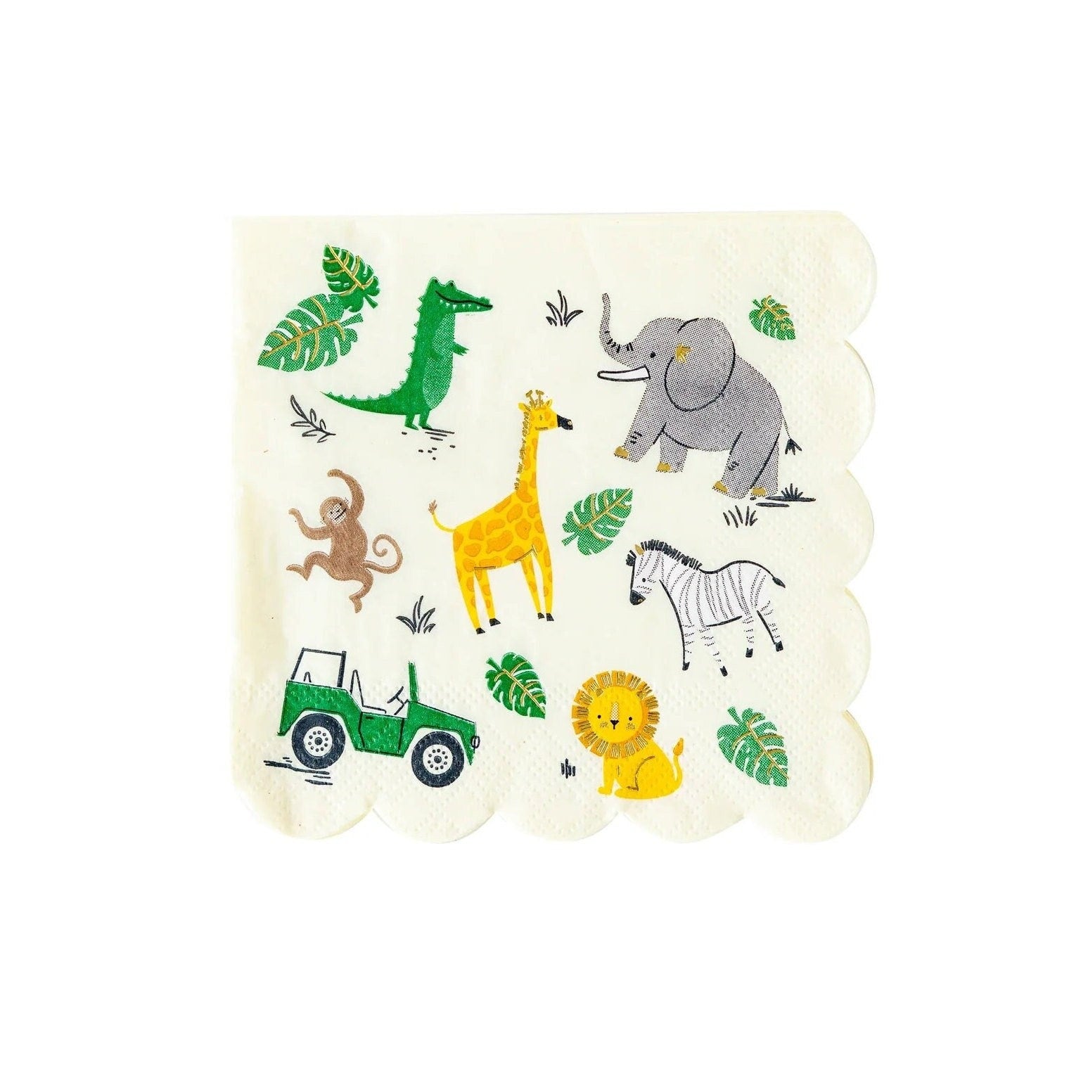 Safari Party Paper Napkins 18ct - Stesha Party