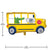 School Bus Party Animal Balloon - Stesha Party