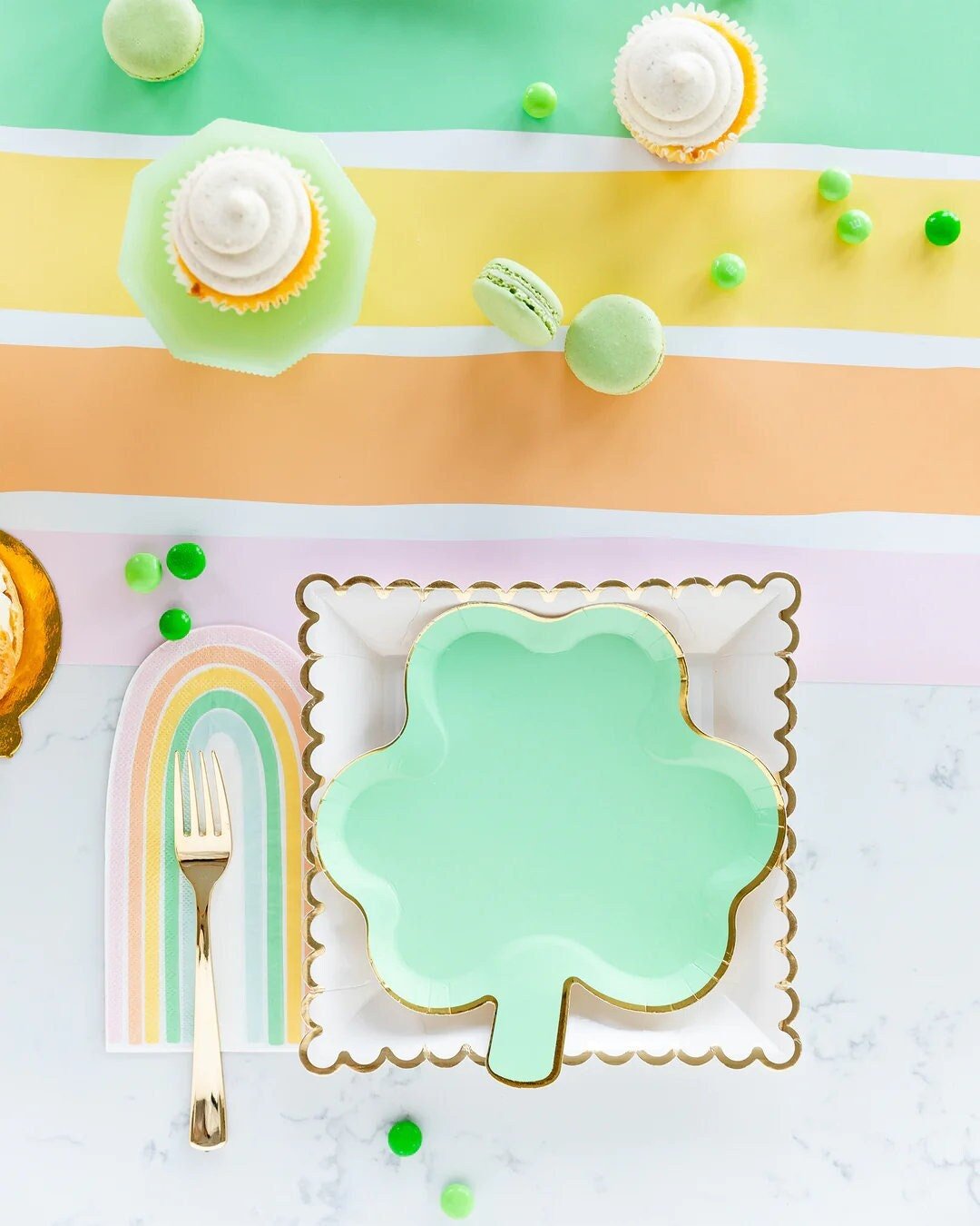 Shamrock Party Plates - Stesha Party