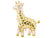 Shaped Giraffe Balloon 41" - Stesha Party