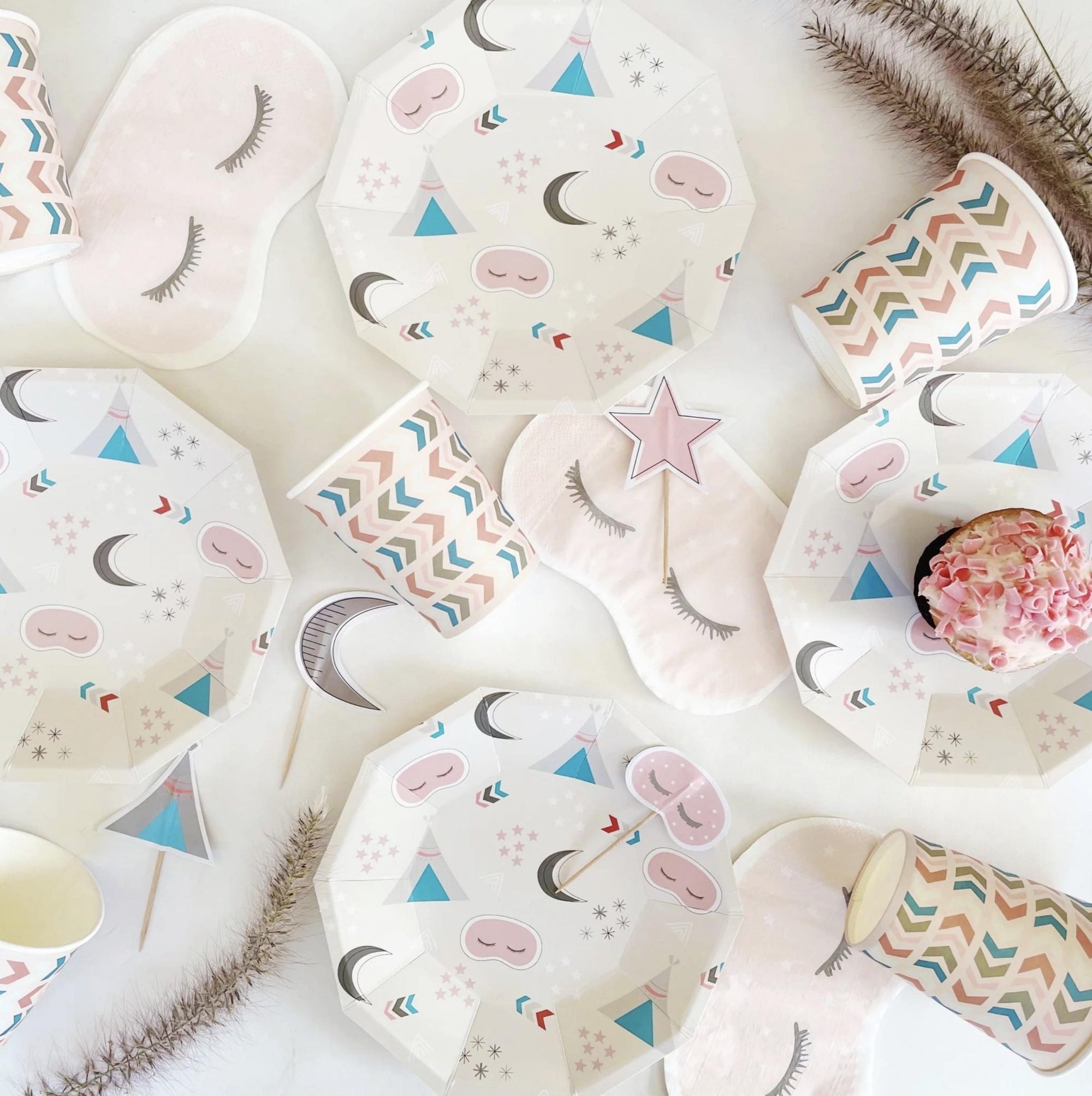 Sleepover Party Napkins 16ct - Stesha Party