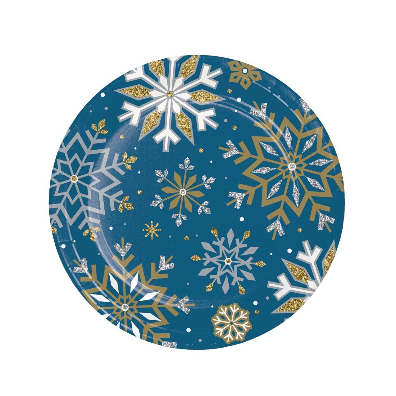 Snowflake Party Plates - Stesha Party