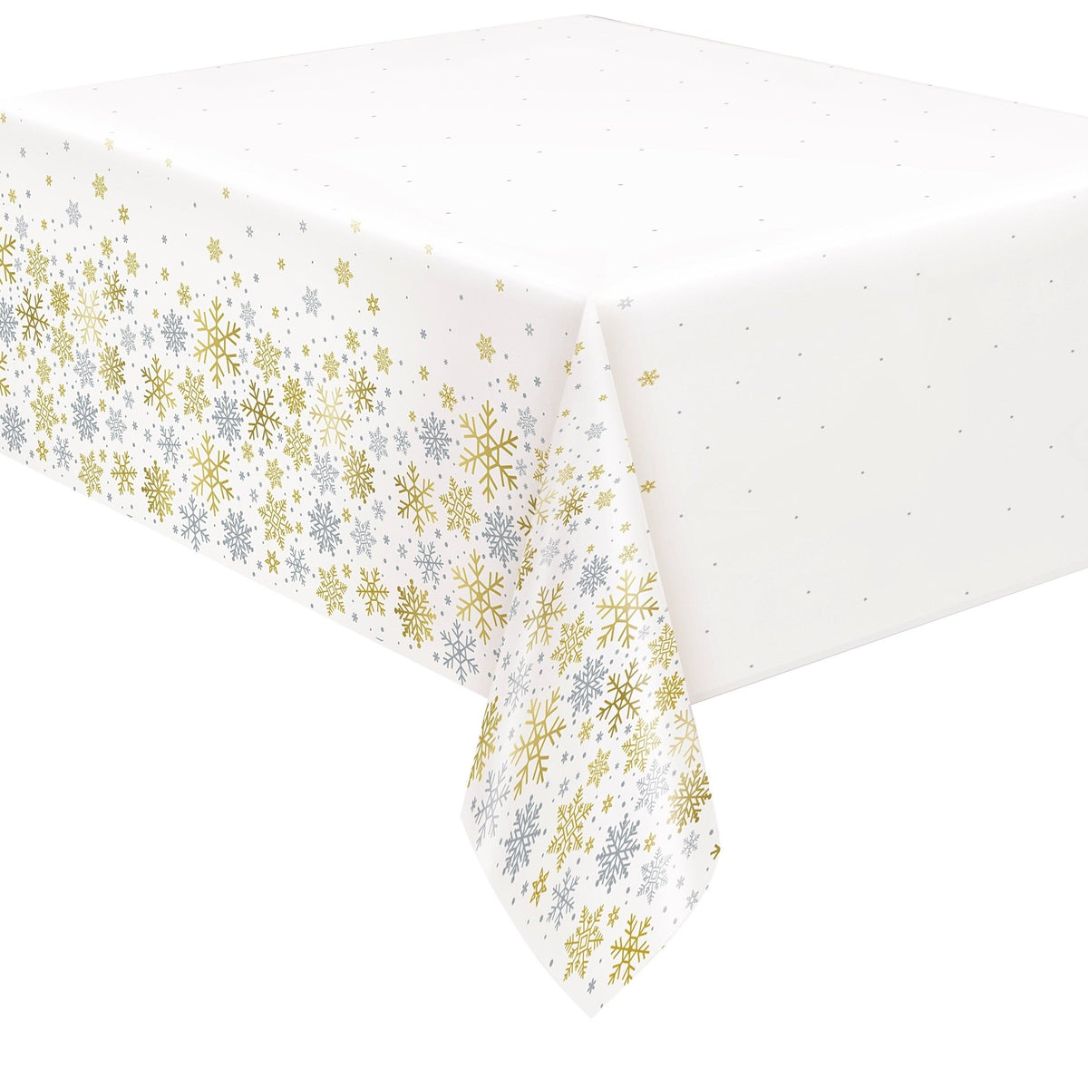 Snowflake Party Tablecloth - Stesha Party