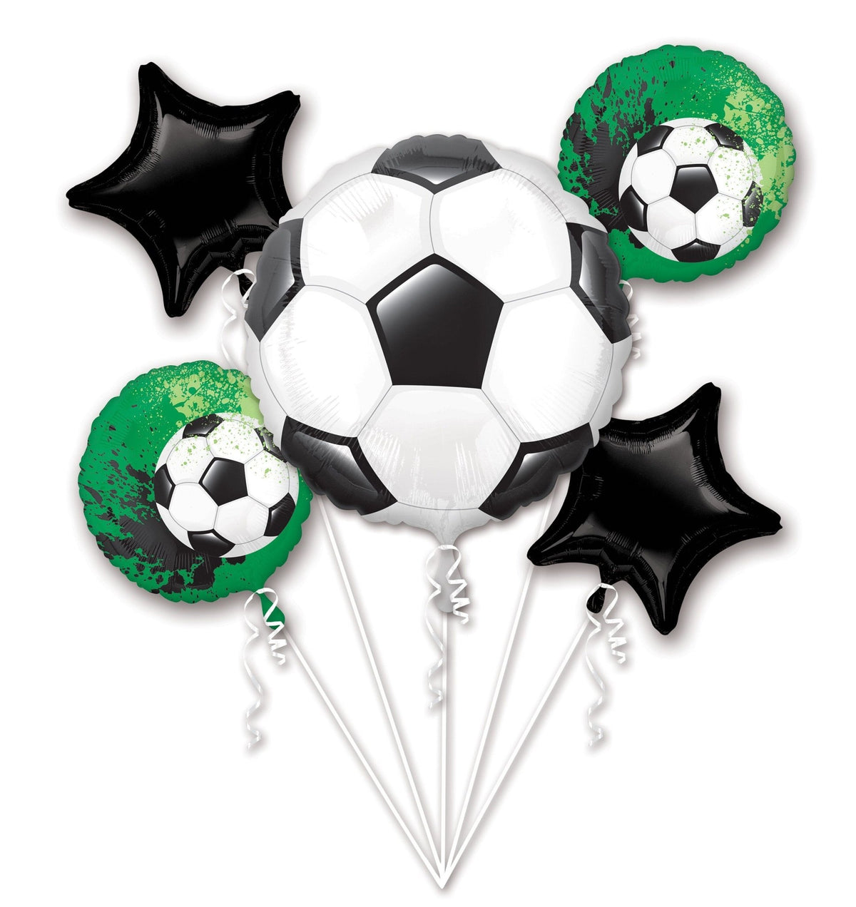 Soccer Balloon Bouquet - Stesha Party