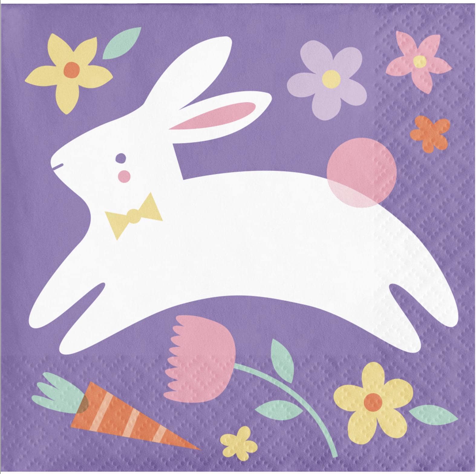 Spring Easter Bunny Napkins - Stesha Party