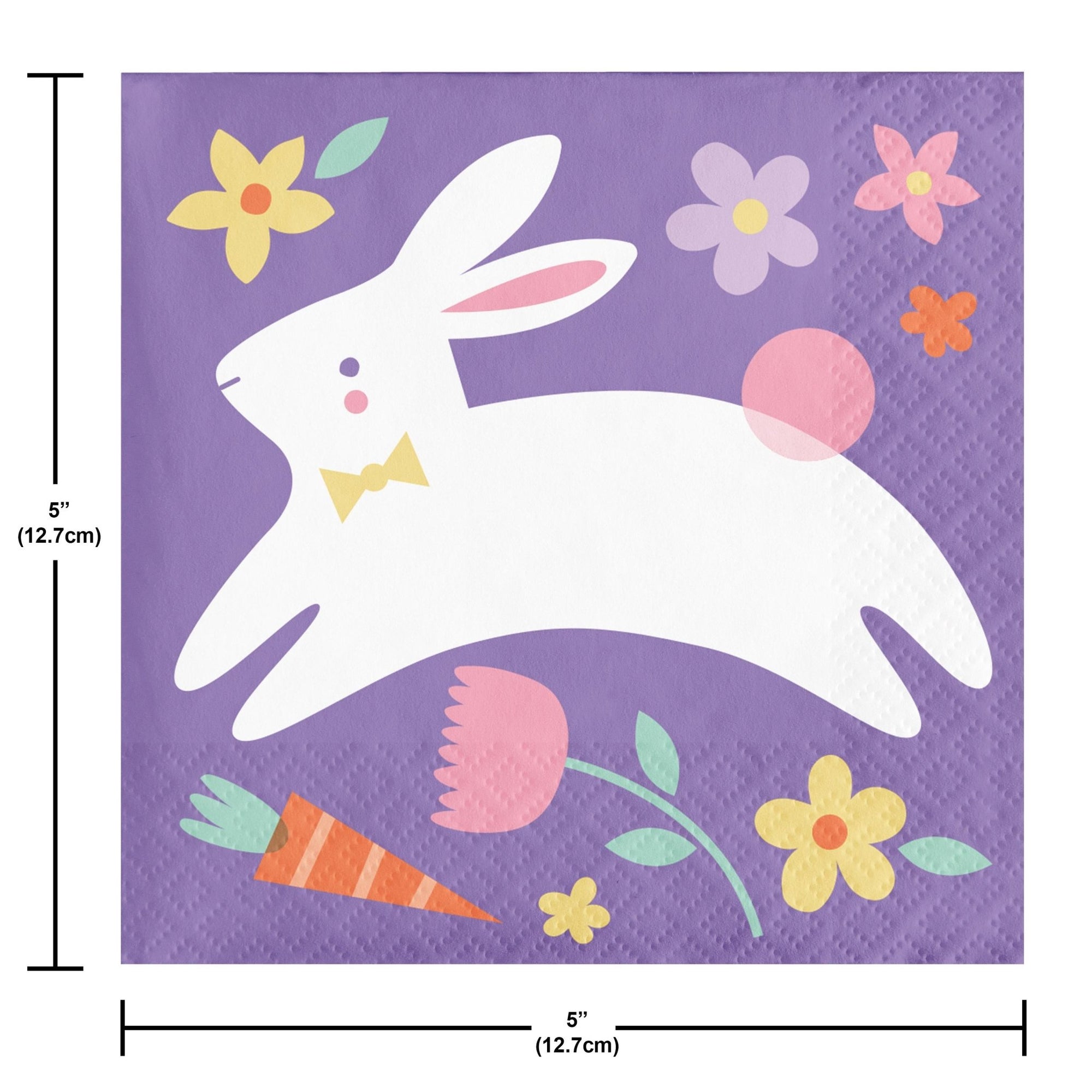 Spring Easter Bunny Napkins - Stesha Party