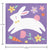 Spring Easter Bunny Napkins - Stesha Party