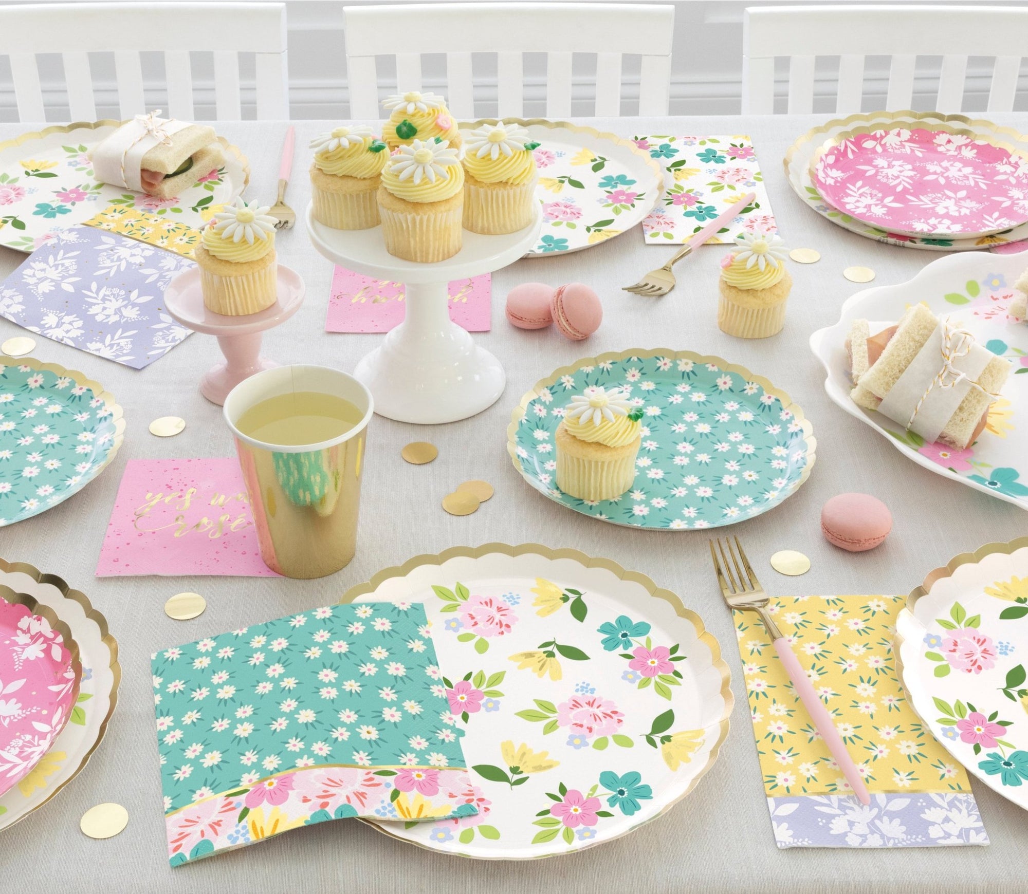 Spring Floral Party Napkins 16ct - Stesha Party
